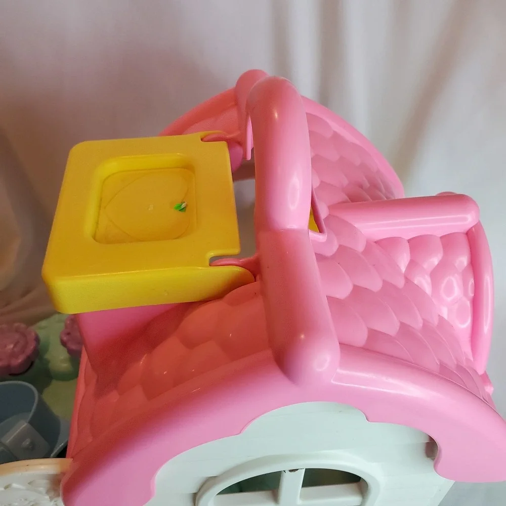 Rare Playskool‎ 1990 Lil Dollhouse Vintage Pink Purple